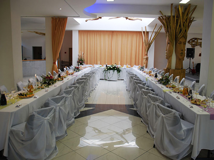 Svatební hostina v sálu Brixen, Vysočina